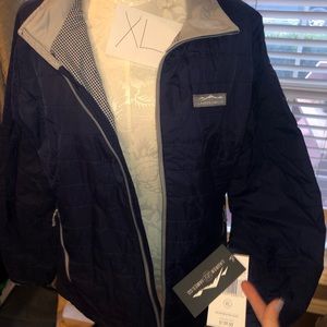 Blue long sleeve Lauren James jacket.